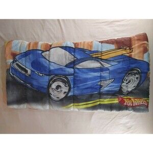 VTG 2001 Mattel Hot Wheels Backdraft Surfboard Car Childrens Sleeping Bag
